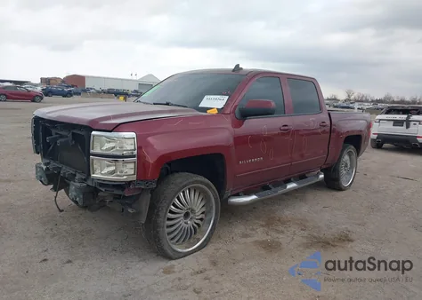 2015 Chevrolet Silverado 1500 1Lt из США, поврежденный, VIN 3GCPCREC7FG230085